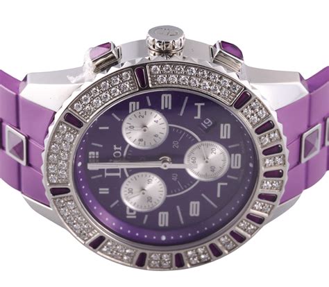 dior gem watch|dior diamond bezel watch.